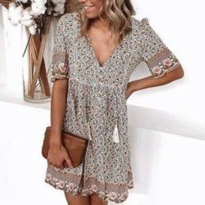 Short Floral Taylor Coco